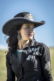 Danika-Sitting-on-Gate-2